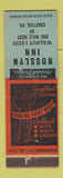 Matchbook Cover - Rosslyn Inn Crafton PA WEAR