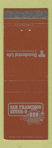 Matchbook Cover - San Francisco Seven 0 Occidental Life
