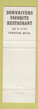 Matchbook Cover - Sibley Gardens Trenton MI WEAR