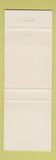 Matchbook Cover - Villa Madrid Motel Crete NE