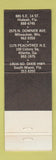 Matchbook Cover - Brothers Two Miami Milwaukee Atlanta WEAR