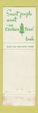Matchbook Cover - The Clothes Tree Pompano Beach FL