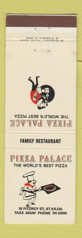 Matchbook Cover - Pizza Palace St Kilda Australia
