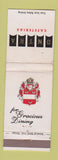 Matchbook Cover - Ontra Cafeterias Los Angeles Pasadena CA WEAR