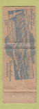Matchbook Cover - Wood Furniture Store Sonora TX Morning Glory Mattress WEAR