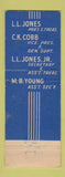 Matchbook Cover - Canton Cotton Mills Canton GA 1939 WEAR
