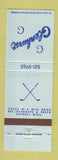 Matchbook Cover - Glenhurst Country Club Detroit MI