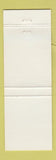 Matchbook Cover - Country Club of Detroit MI