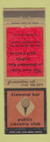 Matchbook Cover - Diamond Bar Public Country Club Diamond Bar CA