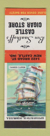 Matchbook Cover - Ben Saathoff's Castle Cigar Store New Castle IN