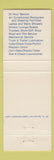 Matchbook Cover - Memphis Gateway Truck Stop Union 76 oil gas West Memphis AR