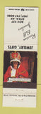 Matchbook Cover - Russian Bell Jewelers Sitka AK