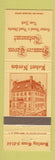 Matchbook Cover - Frances Tavern Restaurant New York City