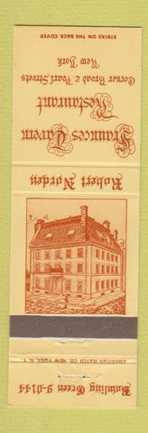 Matchbook Cover - Frances Tavern Restaurant New York City