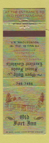 Matchbook Cover - Old Fort Inn Youngstown NY