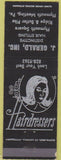 Matchbook Cover - J Gerald Hair Salon Plymouth Meeting PA girlie