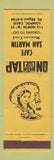 Matchbook Cover - Cafe San Martin Lompoc CA Mexican Food