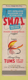 Matchbook Cover - Tums Antacid Logan Fly Fishing