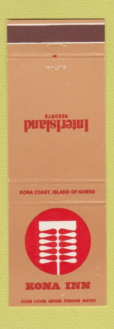 Matchbook Cover - Kona Inn Hawaii