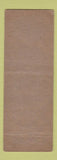 Matchbook Cover - Fowler Hotel Lafayette IN WORN