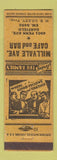 Matchbook Cover - Millvale Ave Cafe Bar
