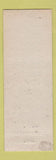 Matchbook Cover - Ben Saathoff's Castle Cigar Store New Castle IN
