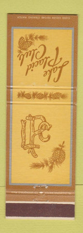 Matchbook Cover - Lake Placid Club NY