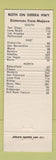 Matchbook Cover - Reno's Coffee Shop French Cafe Mojave CA
