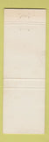 Matchbook Cover - Park Mammoth Resort Park City KY
