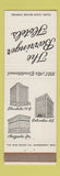 Matchbook Cover - Barringer Hotels Charlotte NC Augusta GA Columbia SC WEAR