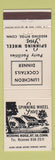 Matchbook Cover - Spinning Wheel Inn Redding Ridge CT
