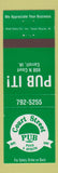 Matchbook Cover - Court Street Pub Carroll IA