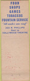 Matchbook Cover - Sport Bowling Sioux Falls SD girlie