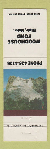 Matchbook Cover - Woodhouse Ford Blair NE