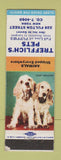 Matchbook Cover - Trefflich's Pet Store puppies New York City WORN