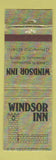 Matchbook Cover - Windsor Inn Rosemont IL