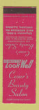 Matchbook Cover - Cesar's Beauty Salon Chicago IL