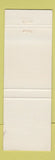 Matchbook Cover - Geiple Funeral Home Glen Rock PA furniture