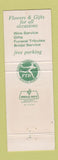 Matchbook Cover - Wygant Floral Flowers South Bend IN