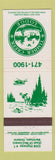 Matchbook Cover - Timber Creek Lodge Markham ON