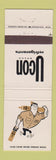 Matchbook Cover - Ucon Brand Refrigerants Ansul