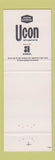 Matchbook Cover - Ucon Brand Refrigerants Ansul