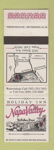 Matchbook Cover - Holiday Inn Napa Valley CA WEAR