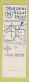 Matchbook Cover - Reef Bullpen Bar Sheraton Royal Hotel Kansas City MO