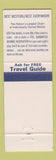 Matchbook Cover - Arches International Inn Flaming Pit Joplin MO