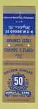Matchbook Cover - People's Bank Hazleton PA 1955