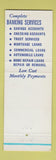 Matchbook Cover - People's Bank Hazleton PA 1955