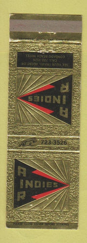 Matchbook Cover - Air Indies Condado Beach Hotel Puerto Rico