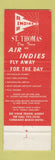 Matchbook Cover - Air Indies Condado Beach Hotel Puerto Rico