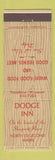 Matchbook Cover - Dodge Inn North Edgecomb ME
